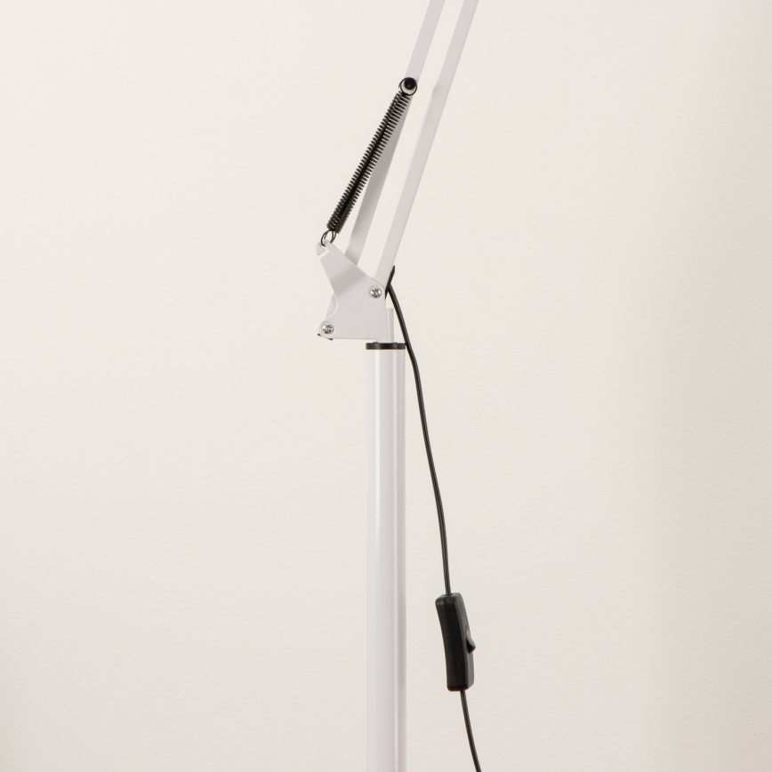 BRILAGI - Prilagodljiva stoječa svetilka TASKER 1xE27/60W/230V 184 cm bela