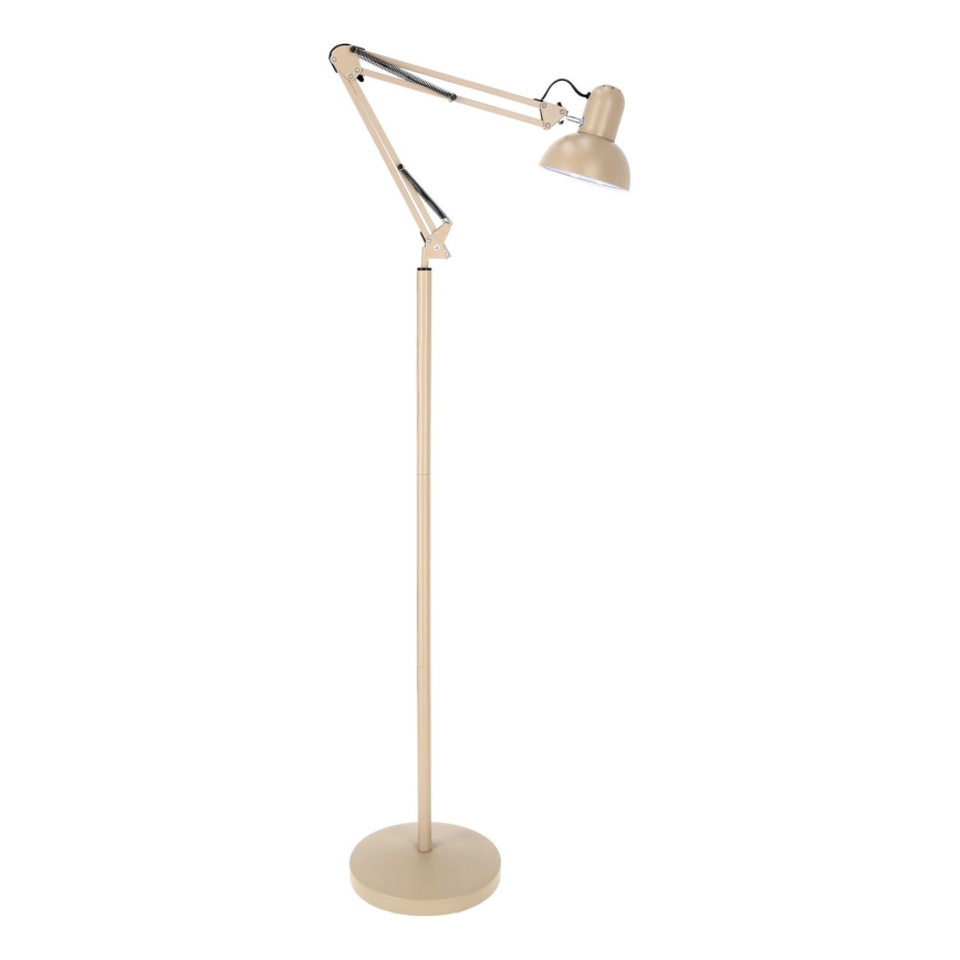 Brilagi - Prilagodljiva stoječa svetilka TASKER 1xE27/60W/230V 184 cm bež