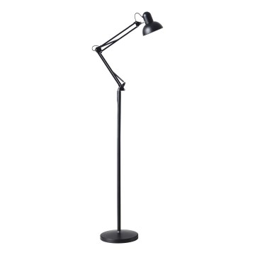 Brilagi - Prilagodljiva stoječa svetilka TASKER 1xE27/60W/230V 184 cm črna