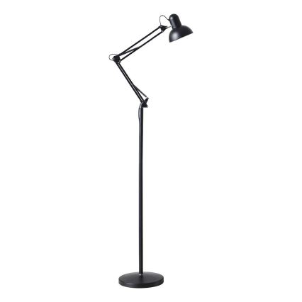 Brilagi - Prilagodljiva stoječa svetilka TASKER 1xE27/60W/230V 184 cm črna