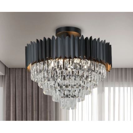 Brilagi - Pritrdjen lestenec CARLOS 9xE14/40W/230V premer 60 cm