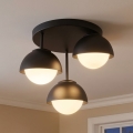 BRILAGI - Pritrdjen stropni lestenec COSMO 3xE27/60W/230V črna