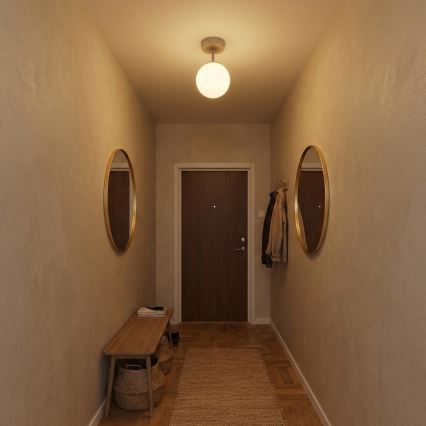 Brilagi - Pritrdjena stropna svetilka 1xE27/60W/230V bež/zlata