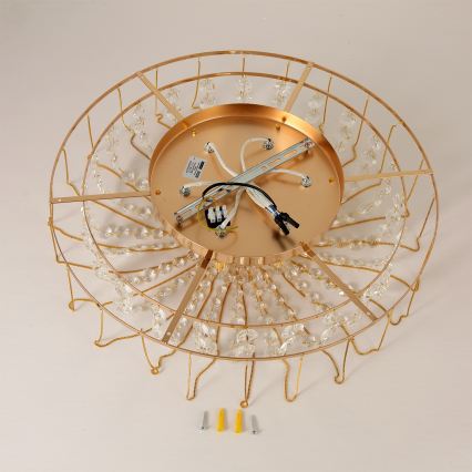 Brilagi - Pritrdjena stropna svetilka VASTERAS 6xE14/40W/230V premer 60 cm