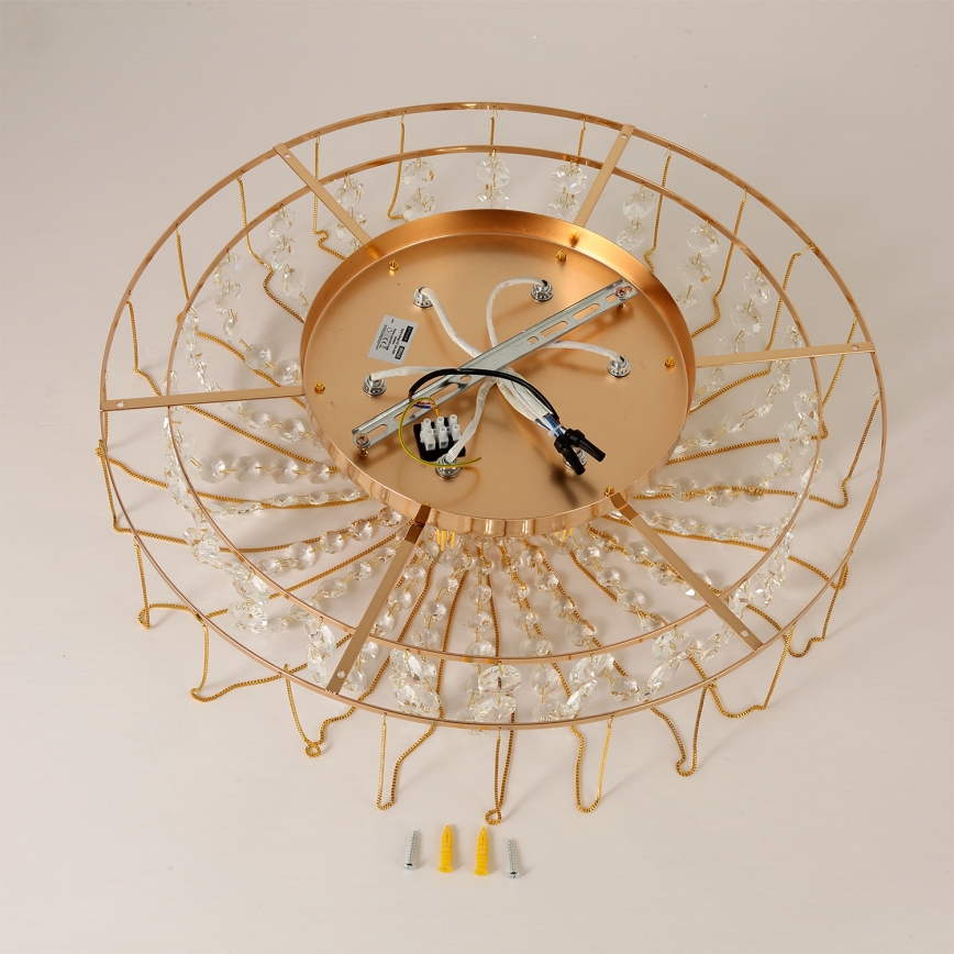 Brilagi - Pritrdjena stropna svetilka VASTERAS 6xE14/40W/230V premer 60 cm