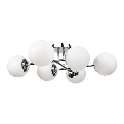 Brilagi - Pritrdljiv stropni lestenec MALONY 6xE14/20W/230V sijajni krom