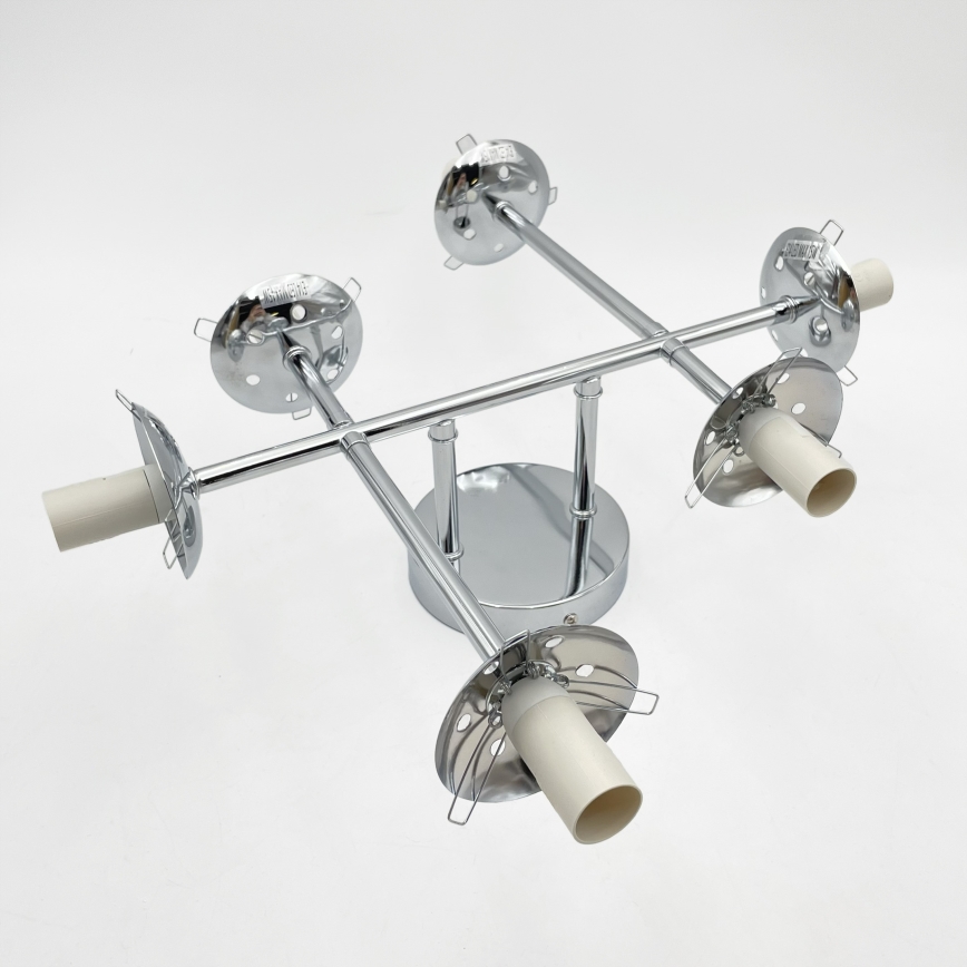 Brilagi - Pritrdljiv stropni lestenec MALONY 6xE14/20W/230V sijajni krom