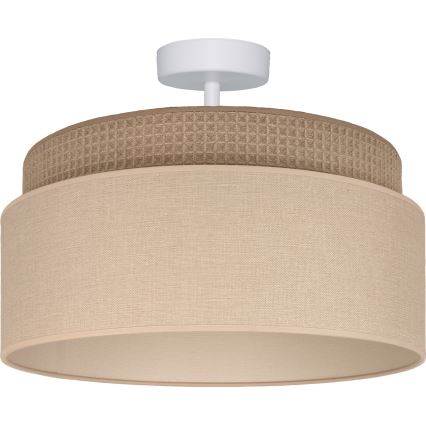 Brilagi - Pritrdljiv stropni lestenec PADOVA 1xE27/60W/230V, premer 40 cm, bež