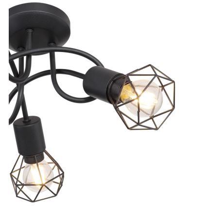 Brilagi - Pritrjen lestenec CAGE 3xE14/40W/230V