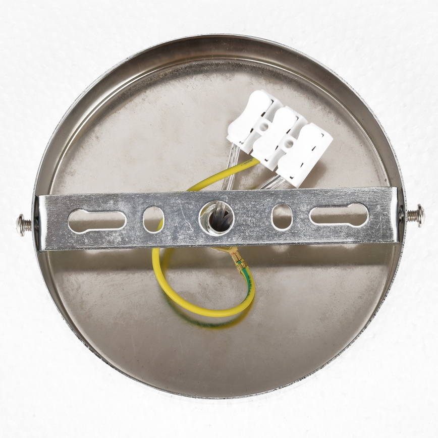 Brilagi - Pritrjen lestenec ECLIPSE 5xE14/10W/230V premer 38 cm srebrn