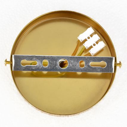 Brilagi - Pritrjen lestenec ECLIPSE 7xE14/10W/230V premer 48 cm črna/zlata