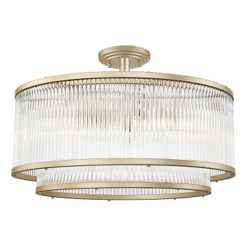 Brilagi - Pritrjen lestenec RAMOS 6xE14/60W/230V zlate barve
