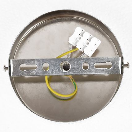 Brilagi - pritrjen stropni lestenec ECLIPSE 7xE14/10W/230V, premer 48 cm, srebrne barve