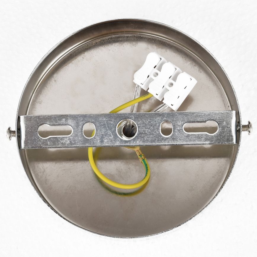 Brilagi - pritrjen stropni lestenec ECLIPSE 7xE14/10W/230V, premer 48 cm, srebrne barve