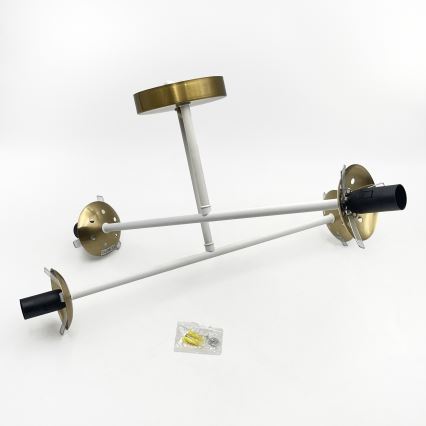 Brilagi - Pritrjen stropni lestenec MALIVA 4xE14/15W/230V zlata/bela