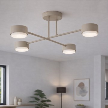 Brilagi - Pritrjen stropni lestenec MONO 4xGX53/12W/230V črn