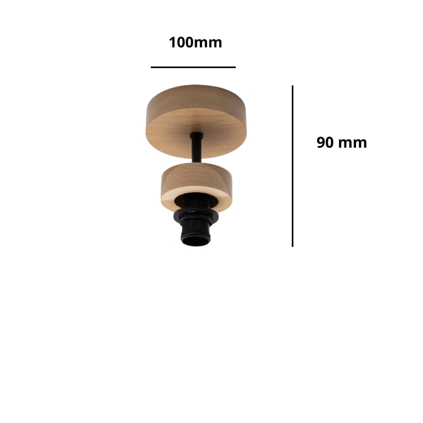 BRILAGI - Pritrjen stropni lestenec PARTY 1xE14/60W/230V hrast