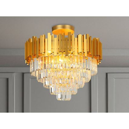 Brilagi - Pritrjen stropni lestenec PLAZA 9xE14/40W/230V