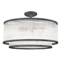 Brilagi - Pritrjen stropni lestenec RAMOS 6xE14/60W/230V, črn