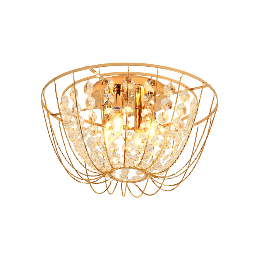 Brilagi - Pritrjen stropni lestenec VASTERAS, 4xE14/40W/230V, premer 45 cm