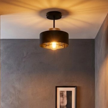 Brilagi - pritrjena stropna svetilka 1xE27/60W/230V črna/zlata