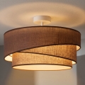 Brilagi - Pritrjena stropna svetilka ARROW 1xE27/60W/230V premer 45 cm rjava