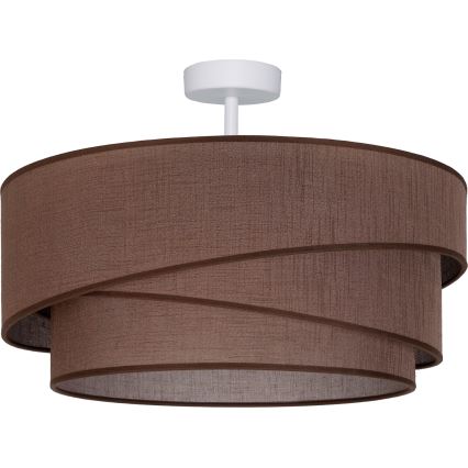 Brilagi - Pritrjena stropna svetilka ARROW 1xE27/60W/230V premer 45 cm rjava