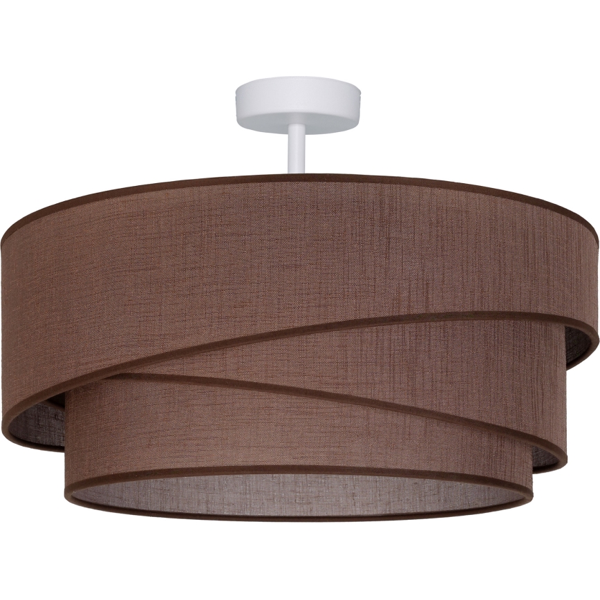Brilagi - Pritrjena stropna svetilka ARROW 1xE27/60W/230V premer 45 cm rjava