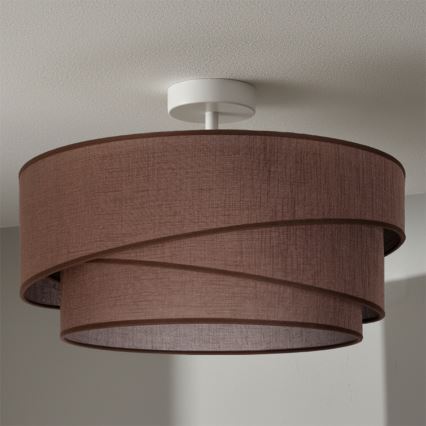 Brilagi - Pritrjena stropna svetilka ARROW 1xE27/60W/230V premer 45 cm rjava