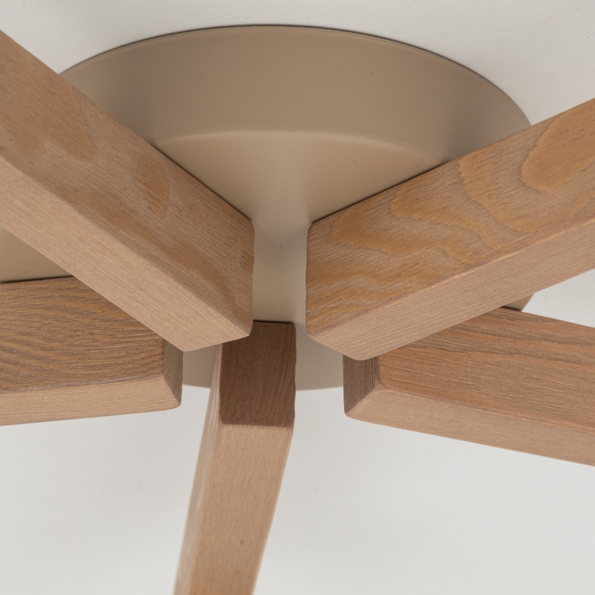 Brilagi - Pritrjena stropna svetilka LATTE SABIA 5xE27/15W/230V borovica/bela