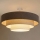 Brilagi - Pritrjena stropna svetilka LUNETA 3xE27/60W/230V premer 80 cm siva/kremna/bela