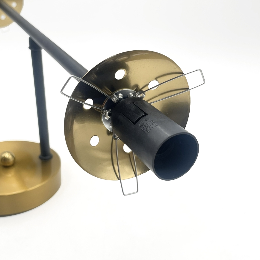 Brilagi - Pritrjena stropna svetilka MALIVA 4xE14/15W/230V zlata