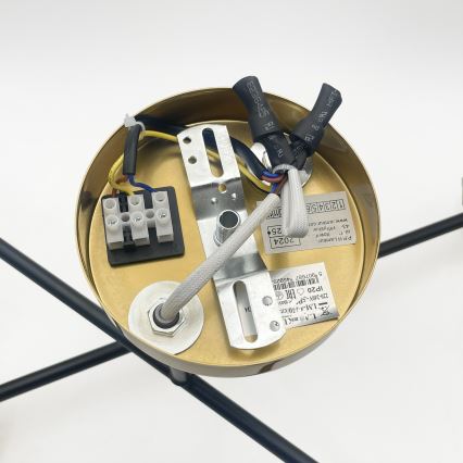 Brilagi - Pritrjena stropna svetilka MALIVA 4xE14/15W/230V zlata