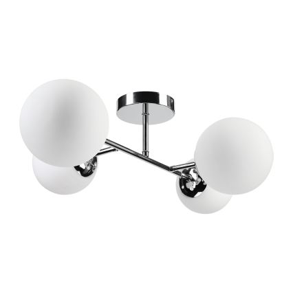 Brilagi - Pritrjena stropna svetilka MALONY 4xE14/20W/230V sijajni krom