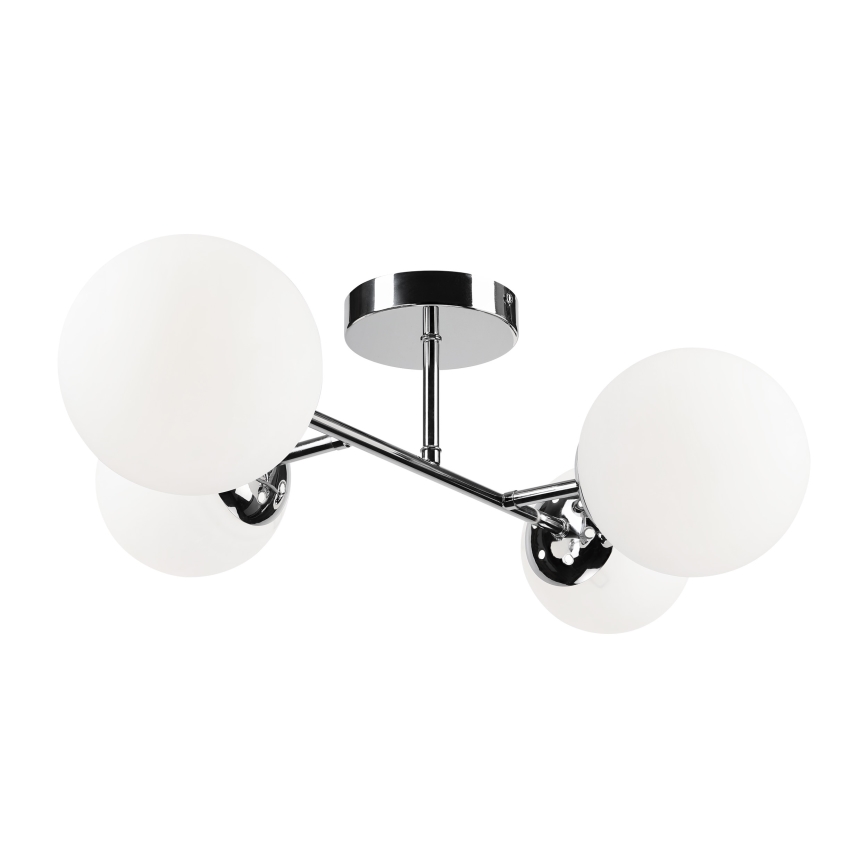 Brilagi - Pritrjena stropna svetilka MALONY 4xE14/20W/230V sijajni krom