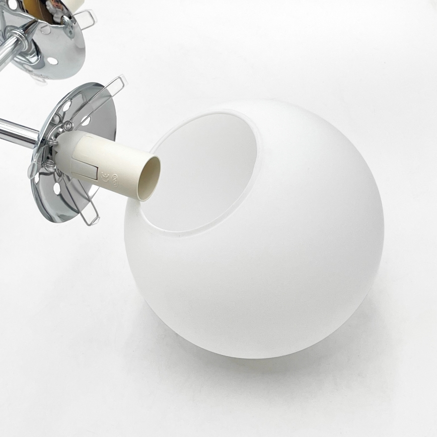 Brilagi - Pritrjena stropna svetilka MALONY 4xE14/20W/230V sijajni krom