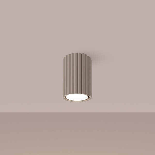 Brilagi - Reflektor CRESTO 1xGU10/10W/230V 10 cm taupe