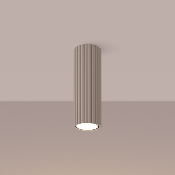 Brilagi - Reflektor CRESTO 1xGU10/10W/230V 20 cm taupe