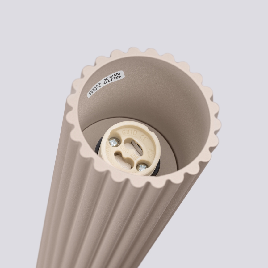 Brilagi - Reflektor CRESTO 1xGU10/10W/230V 30 cm taupe