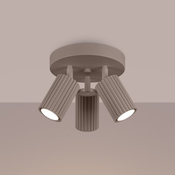 Brilagi - Reflektor CRESTO 3xGU10/10W/230V taupe
