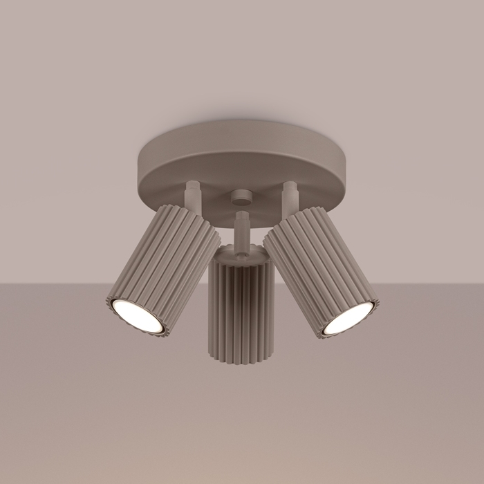 Brilagi - Reflektor CRESTO 3xGU10/10W/230V taupe