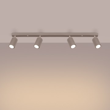 Brilagi - Reflektor CRESTO 4xGU10/10W/230V taupe