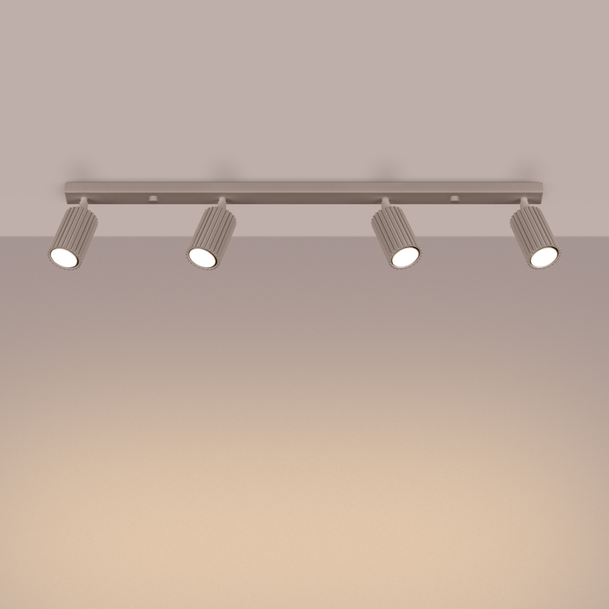 Brilagi - Reflektor CRESTO 4xGU10/10W/230V taupe
