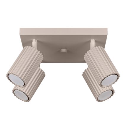 Brilagi - Reflektor CRESTO 4xGU10/10W/230V taupe