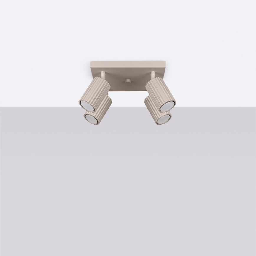 Brilagi - Reflektor CRESTO 4xGU10/10W/230V taupe