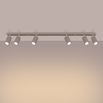 Brilagi - Reflektor CRESTO 6xGU10/10W/230V taupe