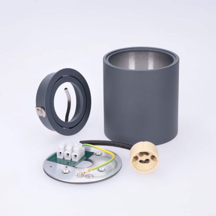 BRILAGI - Reflektor MIA 1xGU10/30W/230V 84x80 mm antracit