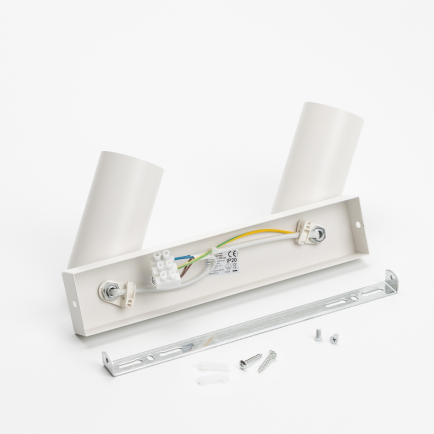 Brilagi - Reflektor SELE 2xGU10/30W/230V bela