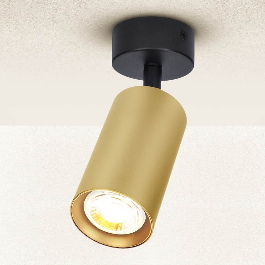 Brilagi - Reflektor SELE GOLDEN 1xGU10/30W/230V črna/zlata