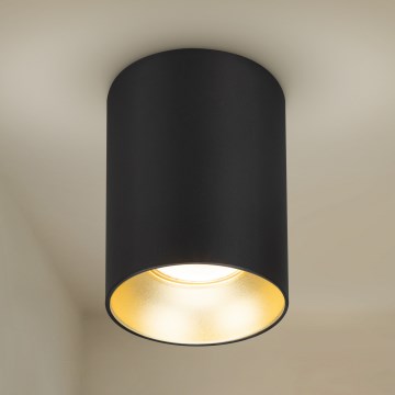 Brilagi - Reflektor TRINE 1xGU10/30W/230V črna/zlata